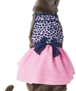 Frisco Leopard Print Dog & Cat Dress -PetNest Shop 249051 PT2. SY630 V1644959792