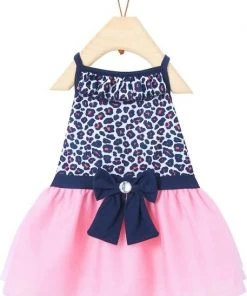 Frisco Leopard Print Dog & Cat Dress -PetNest Shop 249051 PT3. SY630 V1644960090