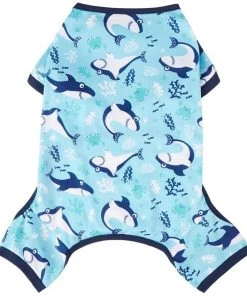Frisco Happy Shark Dog & Cat Jersey PJs -PetNest Shop 249122 PT3. SY630 V1614006406