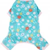 Frisco Teal Floral Dog & Cat Jersey PJs -PetNest Shop 249132 MAIN. SY630 V1637716621
