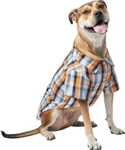 Frisco Plaid Dog & Cat Button Up Shirt -PetNest Shop 249173 PT2. SY630 V1624616856