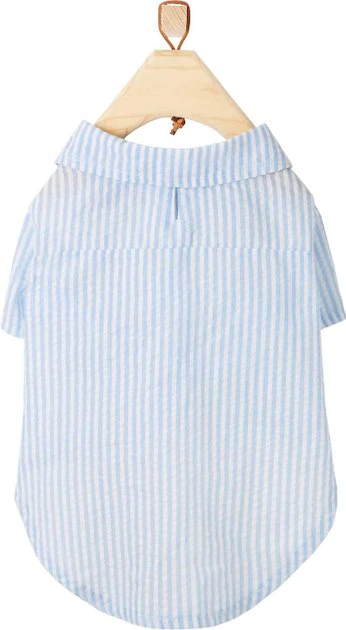 Frisco Striped Lightweight Dog & Cat Button Up Shirt 6 Frisco Striped Lightweight Dog & Cat Button Up Shirt - Image 4