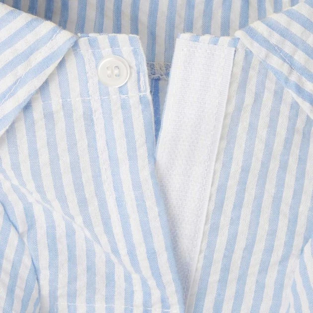 Frisco Striped Lightweight Dog & Cat Button Up Shirt 8 Frisco Striped Lightweight Dog & Cat Button Up Shirt - Image 6