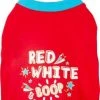 Frisco Red, White & Boop Dog & Cat T-Shirt -PetNest Shop 249241 MAIN. SY630 V1624601556