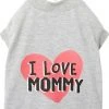 Frisco I Love Mommy Dog & Cat T-Shirt, Gray 1 Frisco I Love Mommy Dog & Cat T-Shirt, Gray -PetNest Shop 249278 MAIN. SY630 V1624617150