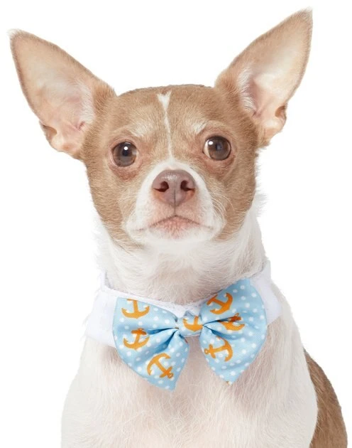 Frisco Nautical Anchor Dog & Cat Bow Tie 3 Frisco Nautical Anchor Dog & Cat Bow Tie