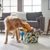 Frisco Rectangle Collapsible Pet Toy Storage Bin, Yellow Geometric -PetNest Shop 250578 MAIN. SY630 V1615242869