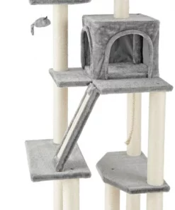Frisco 68-in Faux Fur Cat Tree & Condo 8 Frisco 68-in Faux Fur Cat Tree & Condo -PetNest Shop 252536 PT2. SY630 V1614966091