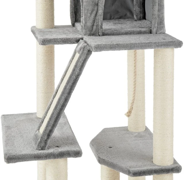 Frisco 68-in Faux Fur Cat Tree & Condo 6 Frisco 68-in Faux Fur Cat Tree & Condo - Image 4