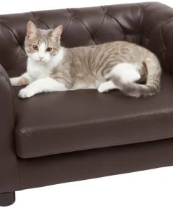 Frisco Leatherette Sofa Pet Bed -PetNest Shop 252551 PT3. SY630 V1623766438