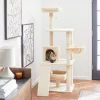 Frisco 62-in Faux Fur Cat Tree & Condo -PetNest Shop 252566 MAIN. SY630 V1616522258