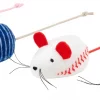 Frisco Baseball Mice Cat Toy, 4 count -PetNest Shop 252740 MAIN. SY630 V1613158293