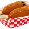 Frisco Baseball Hide-and-Seek Corndog Dog Toy -PetNest Shop 252746 MAIN. SY630 V1613158282