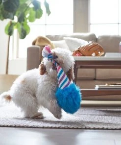 Frisco Baseball Cotton Candy Plush with Rope Squeaky Dog Toy 7 Frisco Baseball Cotton Candy Plush with Rope Squeaky Dog Toy -PetNest Shop 252750 PT5. SY630 V1615814567