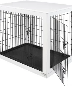 Frisco Double Door Furniture Style Dog Crate, White -PetNest Shop 253031 PT2. SY630 V1635345996