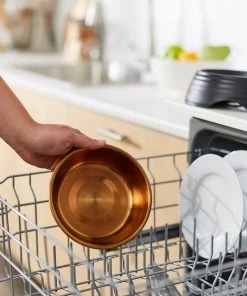 Frisco Matte Black Design Light Copper Stainless Steel Dog & Cat Bowl -PetNest Shop 253050 PT7. SY630 V1616527016