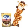 Frisco||True Chews Frisco Bungee Plush Squeaking Giraffe Dog Toy & True Chews Premium Chicken Pot Pie Recipe Dog Treats, 12-oz bag -PetNest Shop 253091 MAIN. SY630 V1600796791