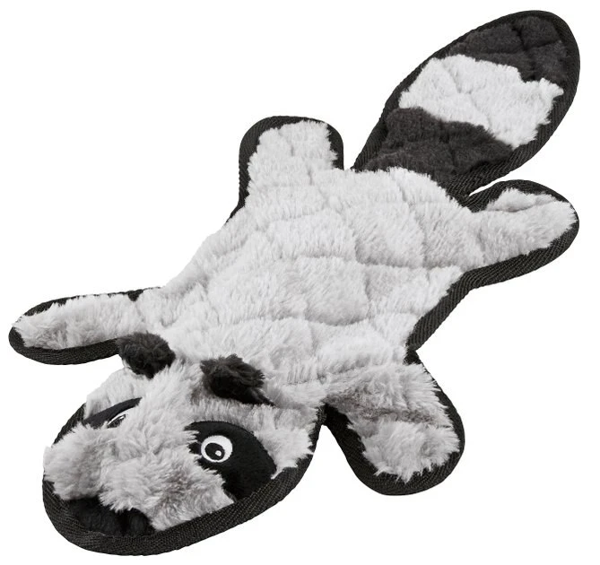 Frisco Flat Plush Squeaking Alligator Dog Toy, Medium & Frisco Flat Plush Squeaking Raccoon Dog Toy, Medium 6 Frisco Flat Plush Squeaking Alligator Dog Toy, Medium & Frisco Flat Plush Squeaking Raccoon Dog Toy, Medium - Image 4