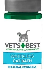 Frisco||Vet's Best Frisco Moisturizing Tear Stain Wipes with Organic Aloe for Dogs & Cats & Vet's Best Waterless Cat Bath, 4-oz bottle -PetNest Shop 255583 PT3. SY630 V1604072543