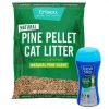 Fresh Step||Frisco Fresh Step Fresh Scent Cat Litter Deodorizing Crystals, 15-oz bottle & Frisco Pine Pellet Unscented Non-Clumping Wood Cat Litter, 40-lb bag -PetNest Shop 255591 MAIN. SY630 V1603716091