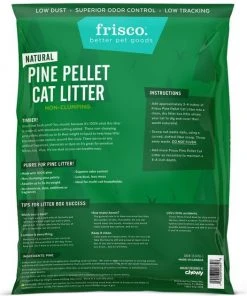 Fresh Step||Frisco Fresh Step Fresh Scent Cat Litter Deodorizing Crystals, 15-oz bottle & Frisco Pine Pellet Unscented Non-Clumping Wood Cat Litter, 40-lb bag -PetNest Shop 255591 PT4. SY630 V1603716099