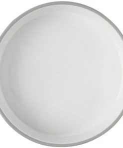 Frisco Bones Non-skid Ceramic Dog & Cat Bowl, Gray -PetNest Shop 256063 PT4. SY630 V1616509031