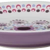 Frisco Kaleidoscope Pattern Non-skid Ceramic Cat Dish, Purple, 0.62 Cup -PetNest Shop 256088 MAIN. SY630 V1617042702
