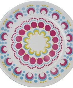 Frisco Kaleidoscope Pattern Non-skid Ceramic Cat Dish, Blue, 0.62 Cup -PetNest Shop 256092 PT4. SY630 V1617042722