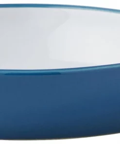 Frisco Fish Shaped Non-skid Ceramic Cat Dish, 0.62 Cups