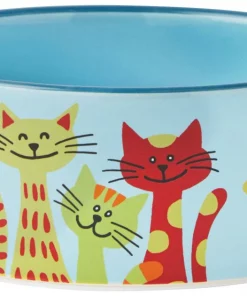 Frisco New York Non-skid Ceramic Cat Bowl, 1.62 Cups