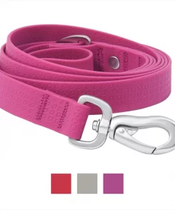 Frisco Outdoor Solid Textured Waterproof Stink Proof PVC Dog Leash