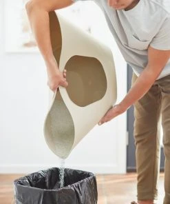 Frisco Leaf High-Sided Cat Litter Box, Large -PetNest Shop 258782 PT3. SY630 V1616446899