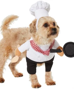 Frisco Front Walking Chef Dog & Cat Costume -PetNest Shop 261002 PT3. SY630 V1624397772