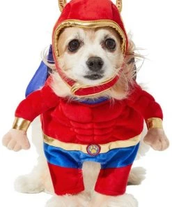 Frisco Front Walking Superhero Dog & Cat Costume -PetNest Shop 261079 PT4. SY630 V1625077384