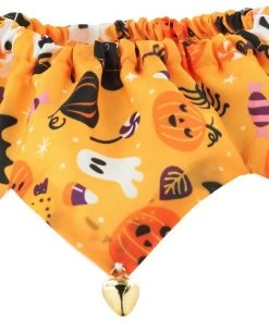 Frisco Whimsical Halloween Cat Collar Ruffle, One Size -PetNest Shop 261120 PT4. SY630 V1624336990