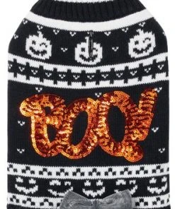 Frisco "Boo!" Dog & Cat Sweater Dress -PetNest Shop 261122 PT4. SY630 V1622038703