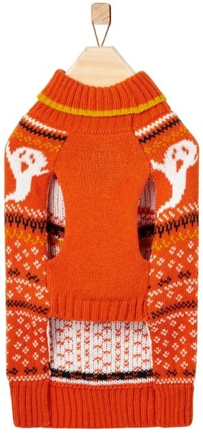 Frisco Ghost Fair Isle Dog & Cat Sweater 7 Frisco Ghost Fair Isle Dog & Cat Sweater - Image 5