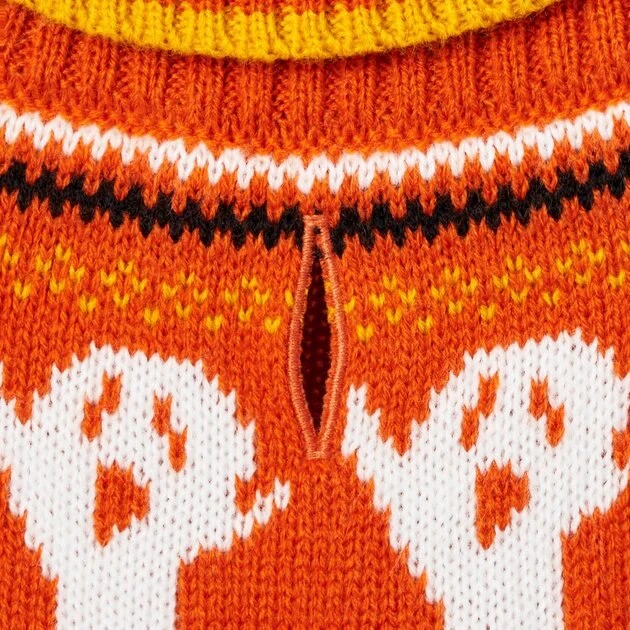 Frisco Ghost Fair Isle Dog & Cat Sweater 8 Frisco Ghost Fair Isle Dog & Cat Sweater - Image 6