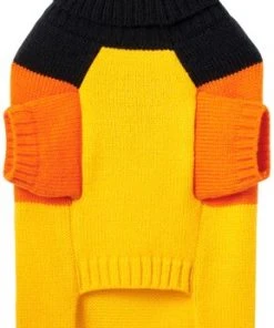 Frisco Colorblock Sequin Pumpkin Dog & Cat Sweater -PetNest Shop 261141 PT5. SY630 V1622038119