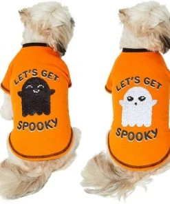 Frisco Sequin Let's Get Spooky Dog & Cat T-Shirt -PetNest Shop 261179 PT2. SY630 V1637709123