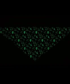 Frisco Glow in the Dark Mystical Print Dog & Cat Bandana -PetNest Shop 261218 PT6. SY630 V1659699283