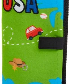 Frisco Road Trip Foldable Map Flat Plush Squeaky Dog Toy -PetNest Shop 261998 PT2. SY630 V1619791981