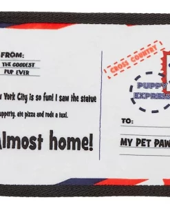 Frisco Road Trip Postcards Flat Plush Squeaky Dog Toy, 3 count -PetNest Shop 262005 PT2. SY630 V1619791996