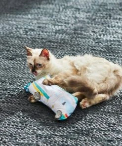 Frisco Road Trip Cruiser Van Plush Kicker Cat Toy with Catnip -PetNest Shop 262028 PT3. SY630 V1618598622