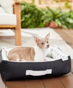 Frisco Indoor/Outdoor Modern Cuddler Bolster Cat & Dog Bed -PetNest Shop 262145 PT2. SY630 V1657656519