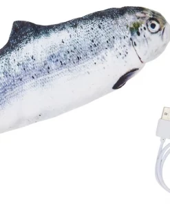 Frisco Interactive Electric Flopping Fish Cat Toy with Catnip