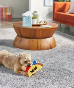Frisco Birthday Taco Plush Squeaky Dog Toy -PetNest Shop 264444 PT3. SY630 V1619474017