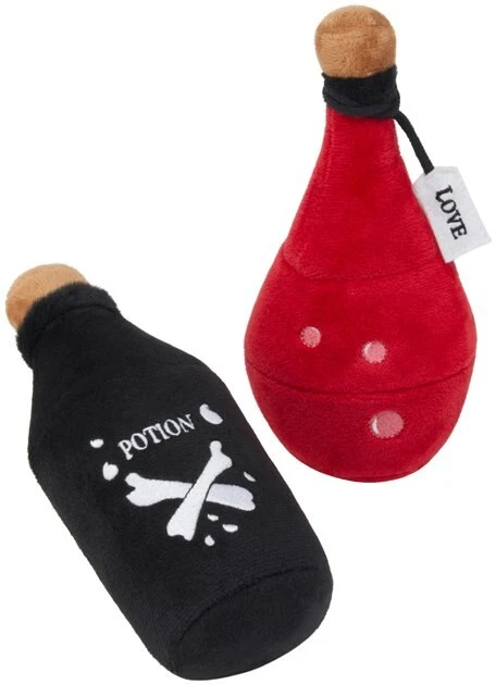 Frisco Magic Potions Plush Squeaky Dog Toy 3 Frisco Magic Potions Plush Squeaky Dog Toy