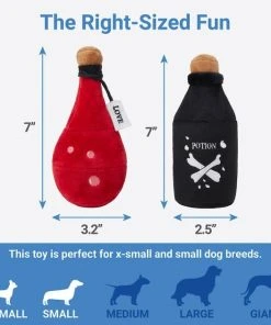 Frisco Magic Potions Plush Squeaky Dog Toy 6 Frisco Magic Potions Plush Squeaky Dog Toy -PetNest Shop 265618 PT1. SY630 V1623352056