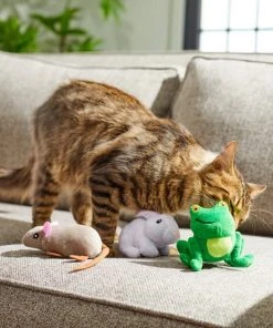 Frisco Magic Familiars Plush Cat Toy with Catnip, 3 count -PetNest Shop 265638 PT3. SY630 V1620938841